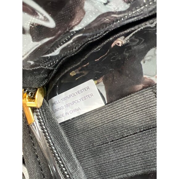 Joy Eco Luxe World Traveler Light and Chic Toiletry Case Black Gold Organizer - Picture 7 of 9